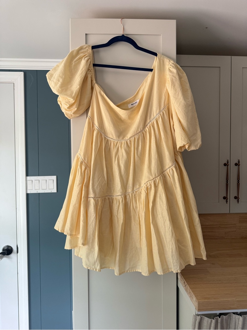 Showpo butter yellow dress